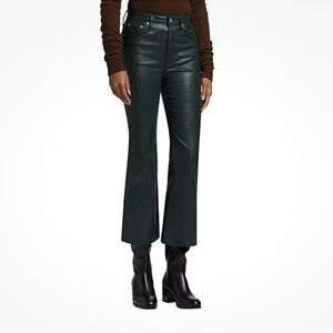 RAG & BONE NEW YORK COATED PINE GROVE
CASEY HIGH-RISE
ANKLE FLARE SIZE 30